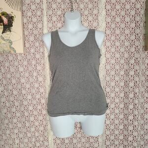 Felina grey wide strap tank top size xl